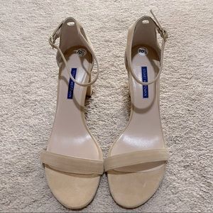LikeNew Stuart Weitzman NEARLYNUDE Suede Sandal